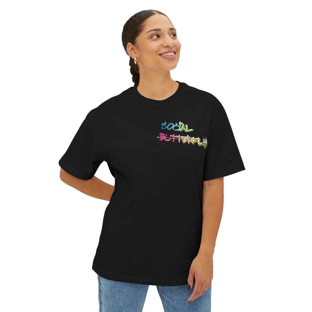 Social Butterfly Painted Tee | BVL Studios
