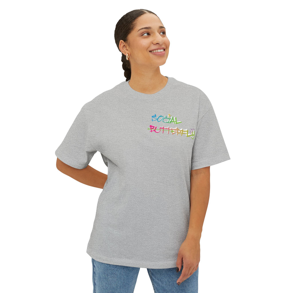 Social Butterfly Painted Tee | BVL Studios