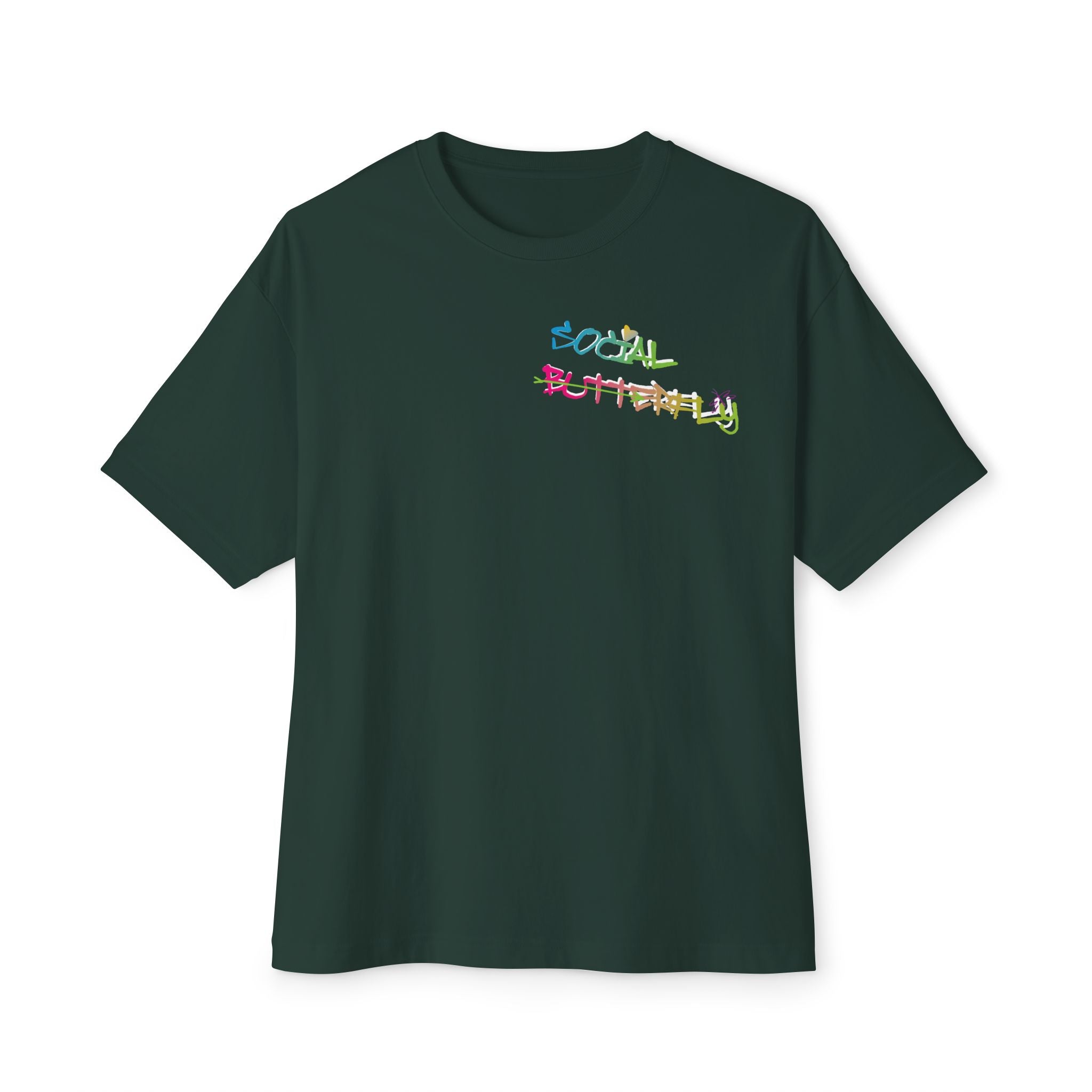 Social Butterfly Painted Tee | BVL Studios