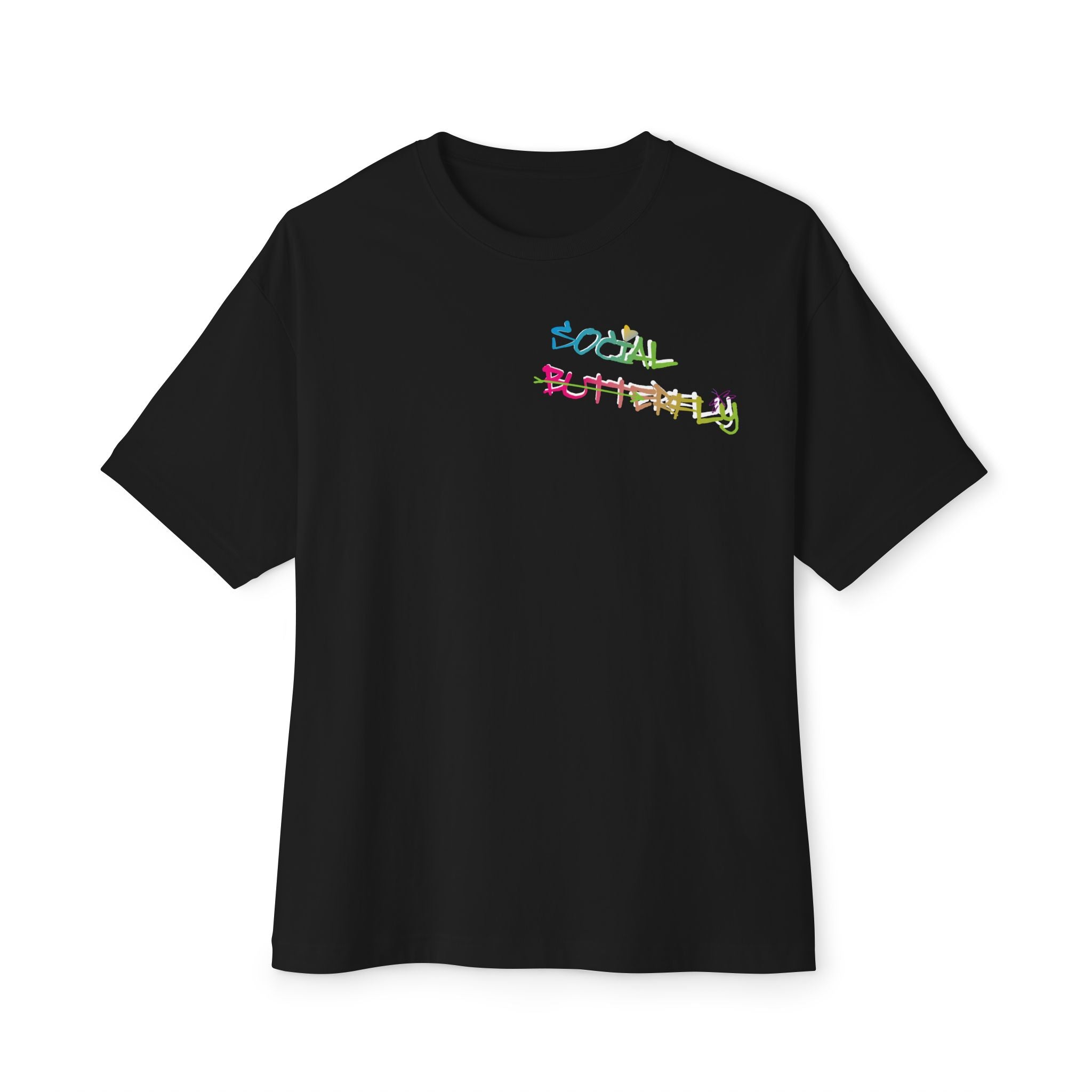 Social Butterfly Painted Tee | BVL Studios