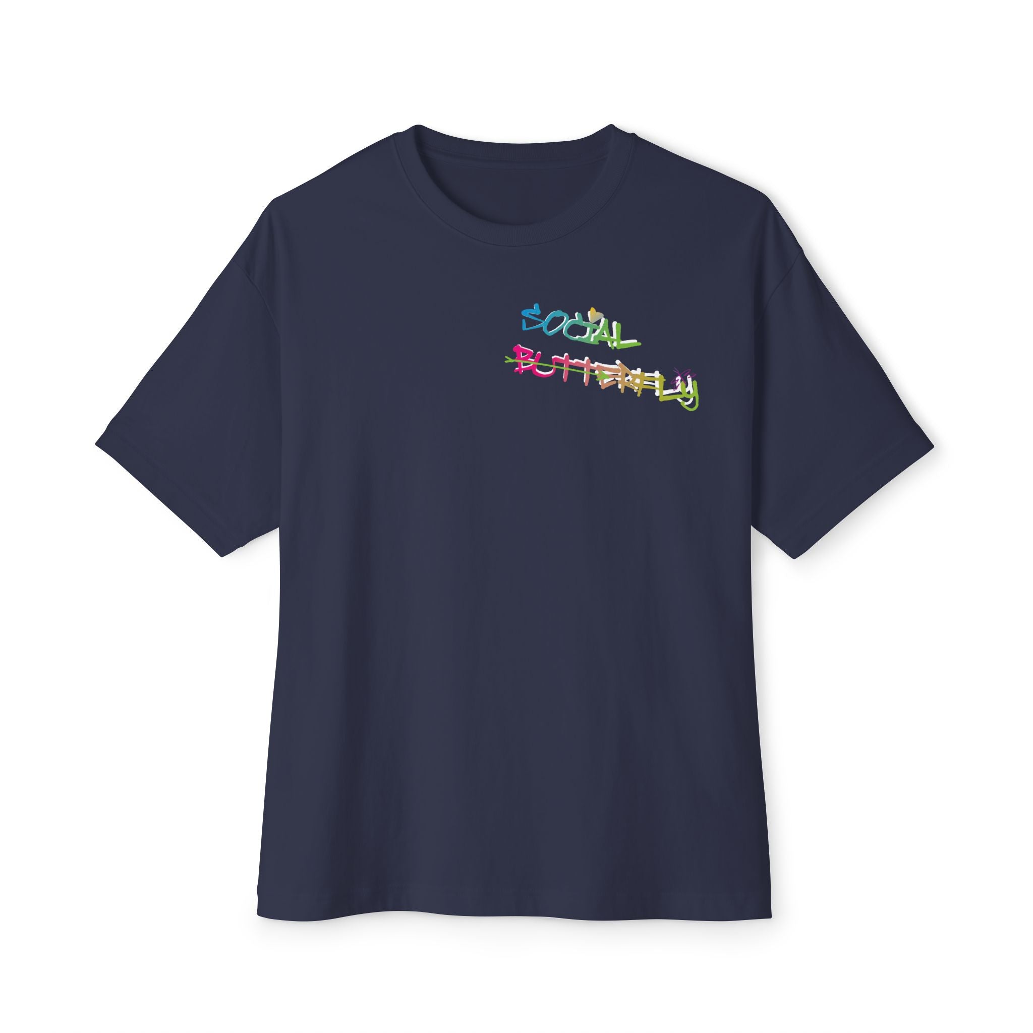 Social Butterfly Painted Tee | BVL Studios