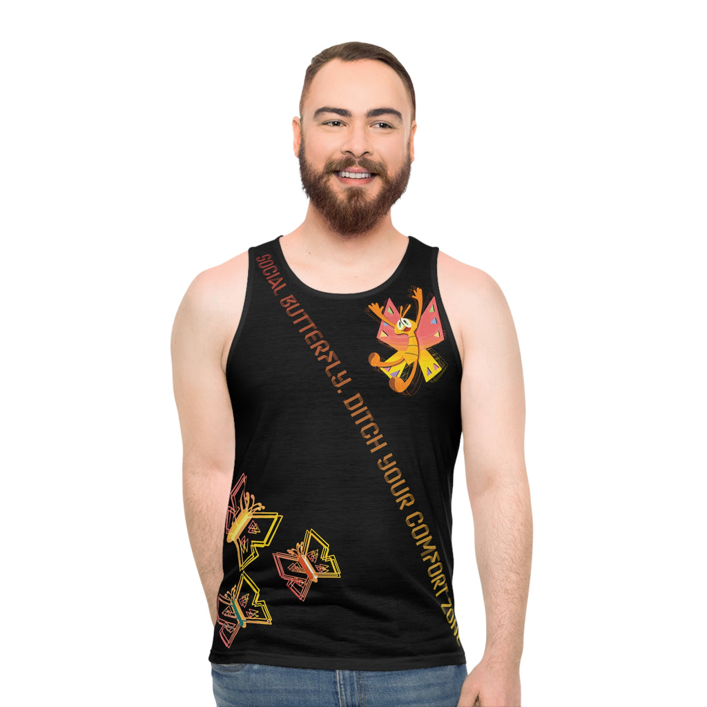 Social Butterfly Team Tank Top | BVL Studios