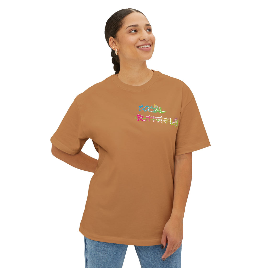 Social Butterfly Painted Tee | BVL Studios